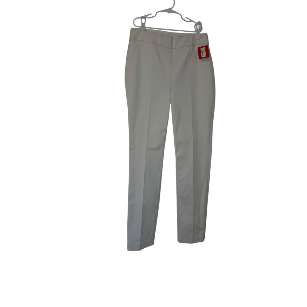Spanx Slim Straight White Pants NEW Size Small Tall
